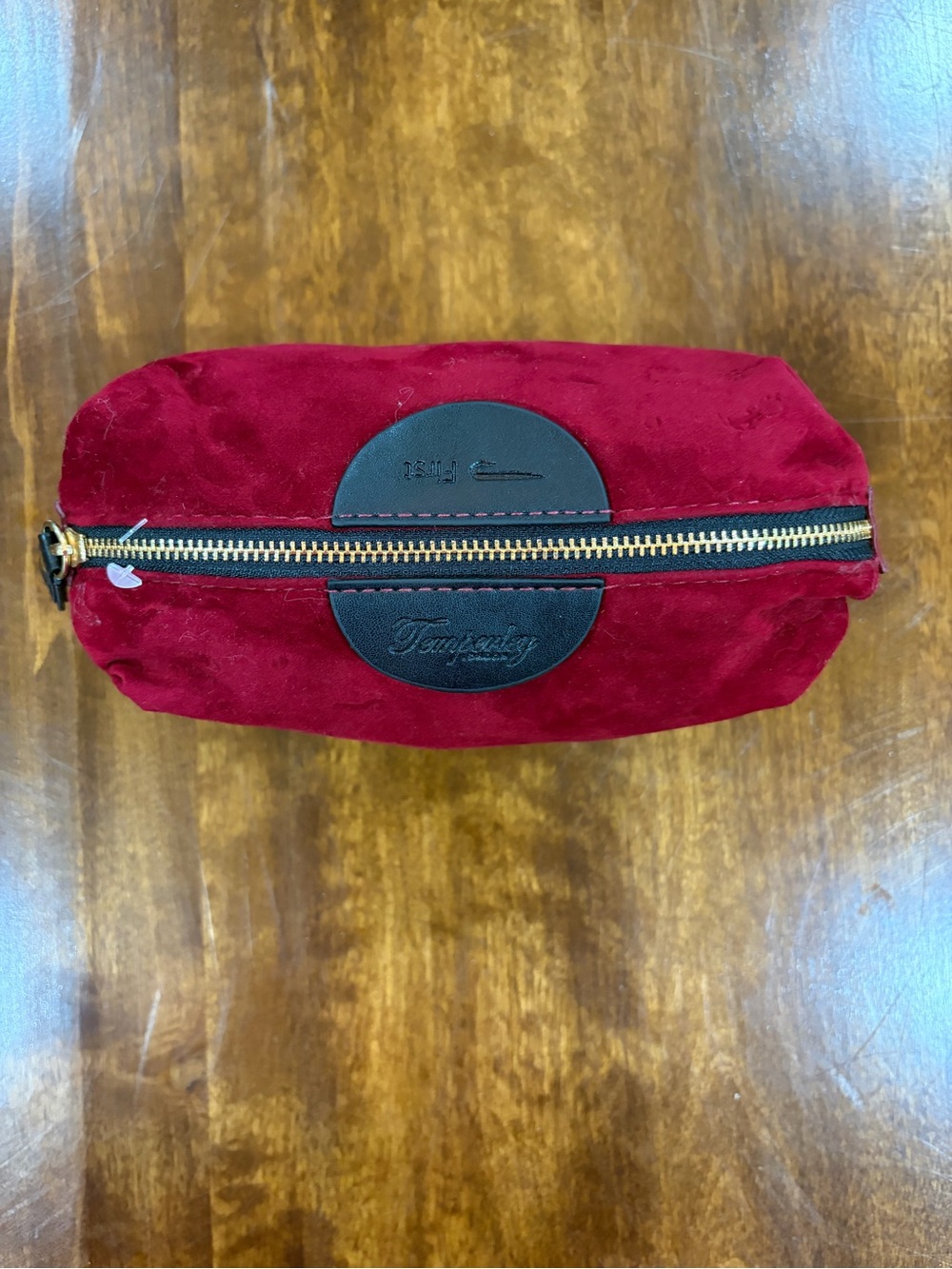 Rare SEALED Templerley London British Airways First Class Amenity kit gold zip